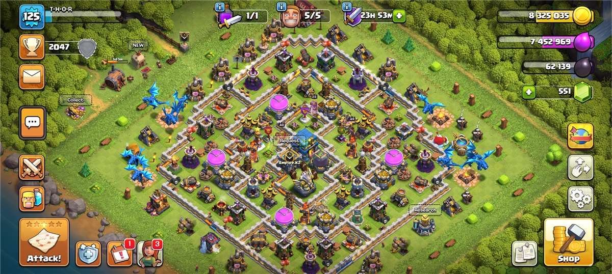 Game account sale Clash of Clans